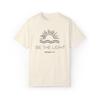 Be The Light Unisex Garment-Dyed T-shirt